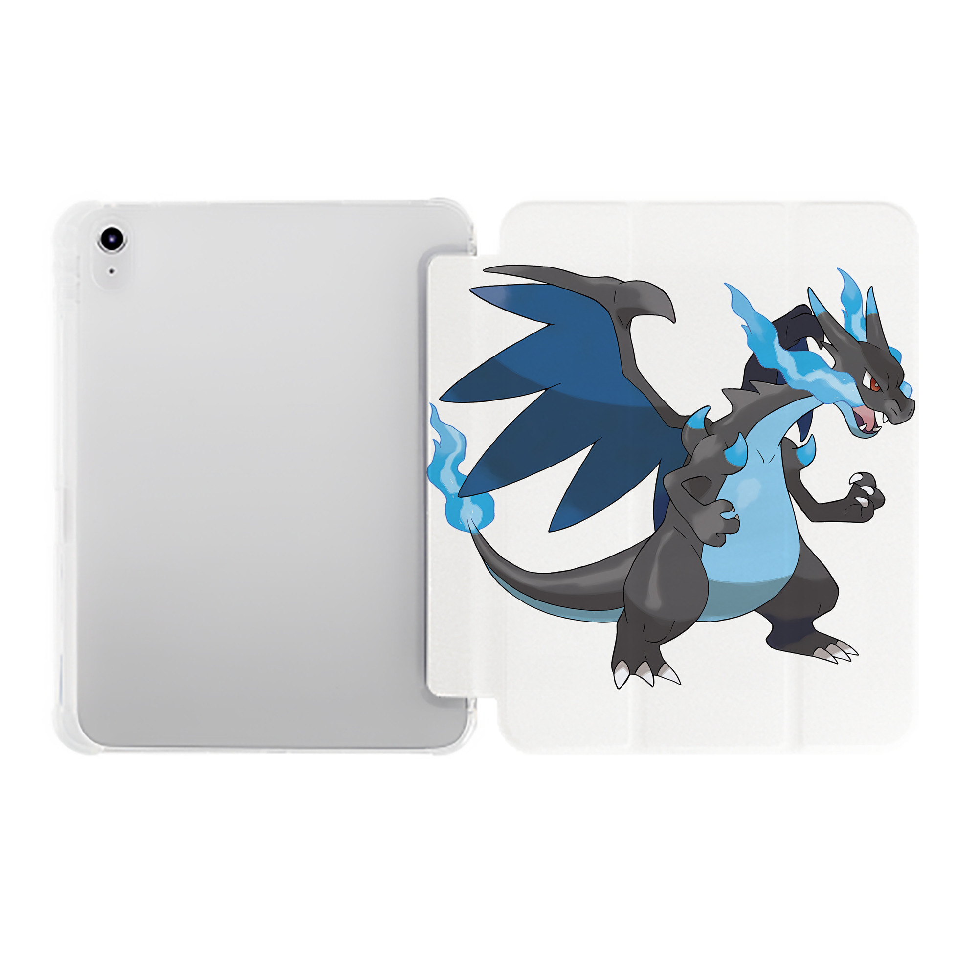 （画像用） ポケットモンスター Pokémon IPad ケース ペン収納付き 三つ折りスタンド PUレザー×シリコン 対応機種9.5/10.5/10.9インチ